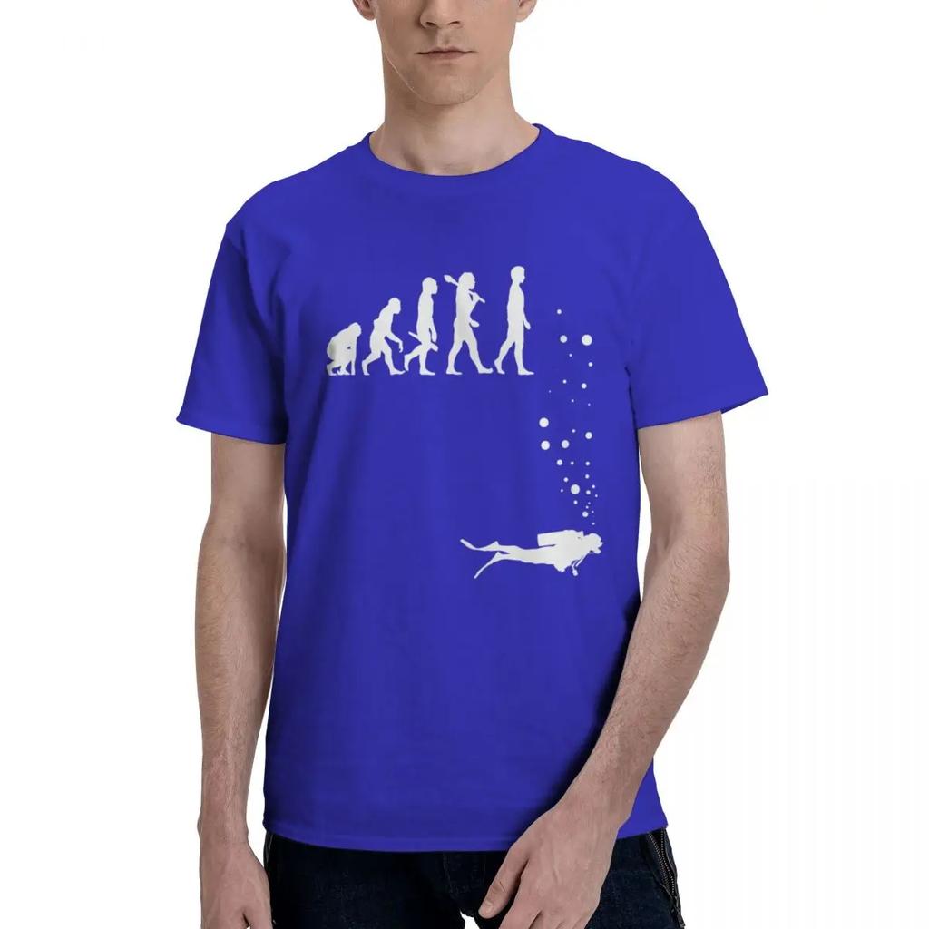 Scuba Diving Evolution T Shirt Tees Gifts Men Women T-Shirt Graphic Y2K Clothes