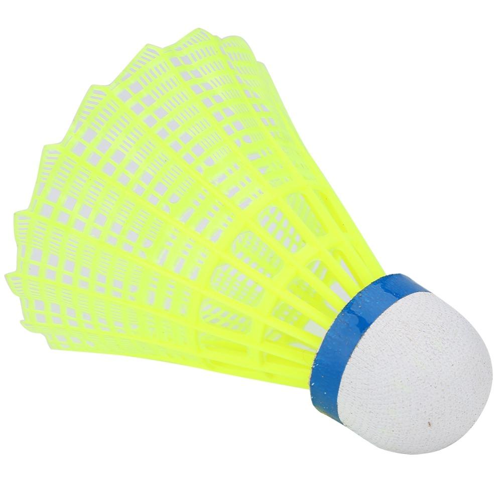 6pcs Durable Construction Nylon Shuttlecocks Lightweight Training Shuttlecocks  Indoor Sports