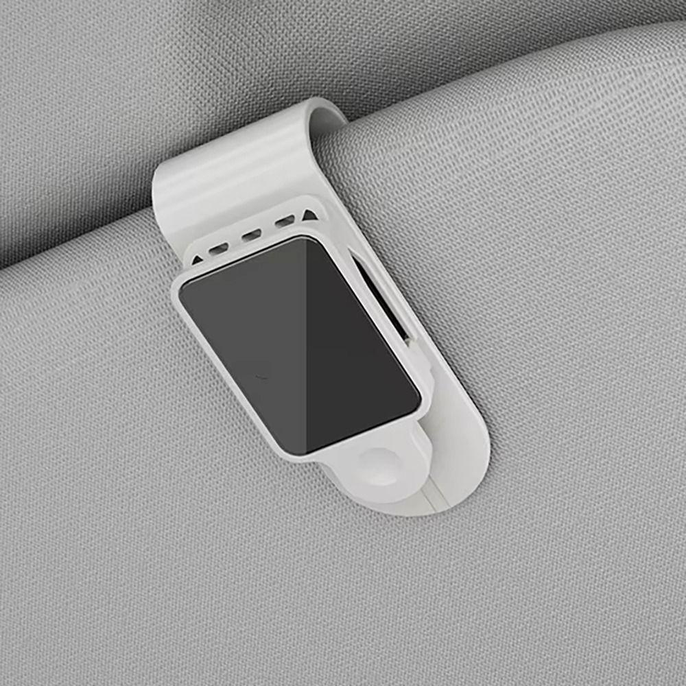 Stable Car Sunglasses Clip Shock-proof Card Ticket Holder Portable Car Sunglasses Holder Sun Visor