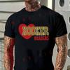Men's And Women's T-shirt Cotton Tee Vintage Headers Printed Motorcycle Tshirt Short Sleeve Ro