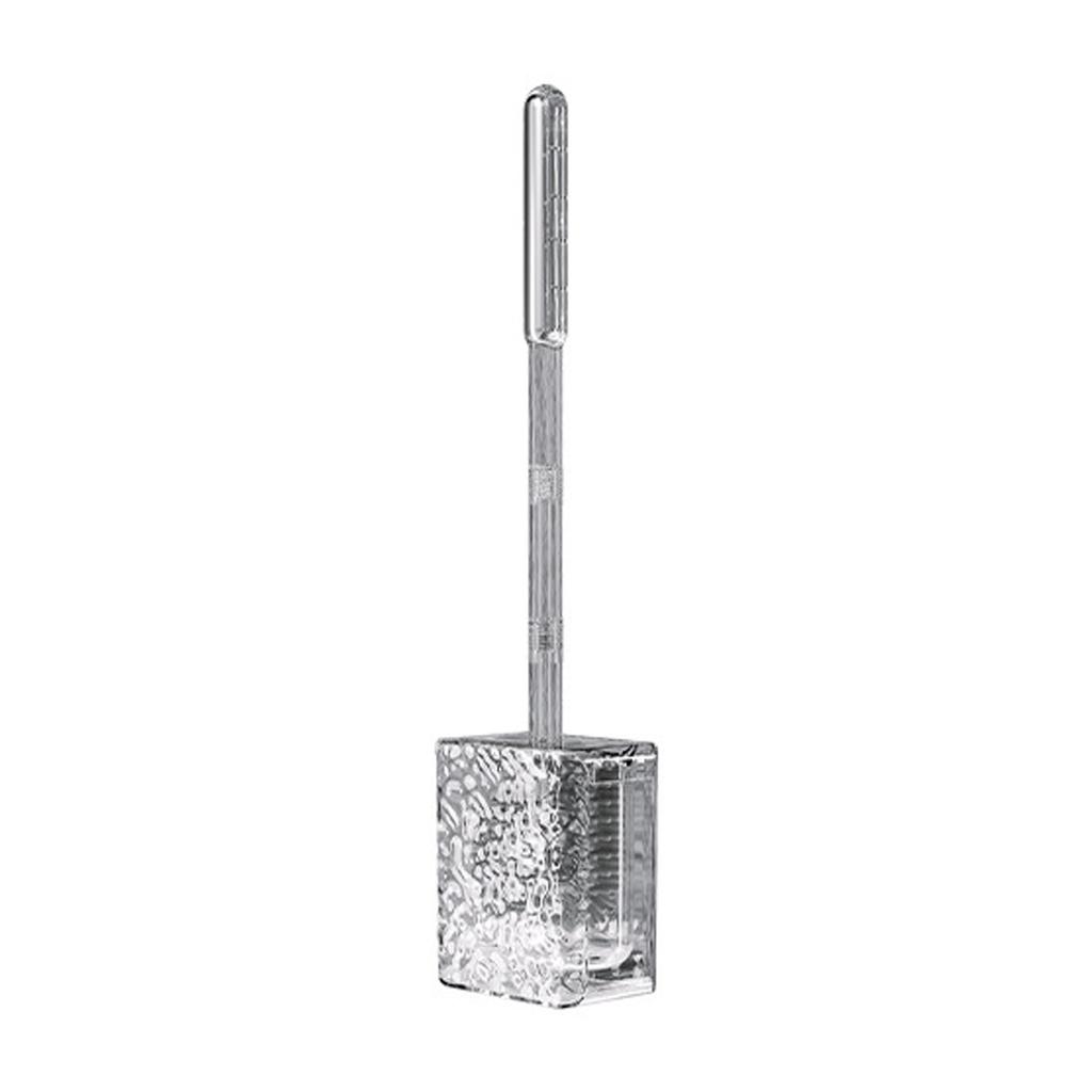 Toilet Brush Deep Cleaner Silicone Toilet Brushes with Flexible Bristles Toilet Brush with Quick Drying Holder Set