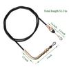 1pc 1989-93 Accelerator Throttle Cable For EZGO For Marathon Golf Carts Throttle Cable Speed Modifications Governor Adjustments