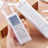 1/2pcs Transparent Remote Control Case with Rabbit Ears Dustproof Protective Sheath Durable Silicone Cover for TV Air Conditione