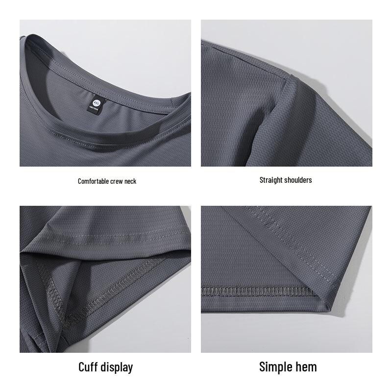 EASTERN CAMEL Men's Ice Silk Quick-Dry T-Shirt