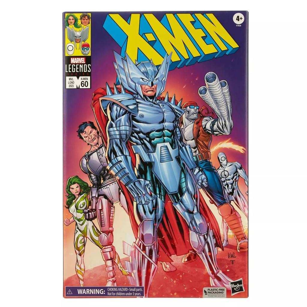 Marvel Hasbro Legends 60th Anniversary Action Figure Action Multicolor Series X-Men Villains, Set, 6-inch Figures,