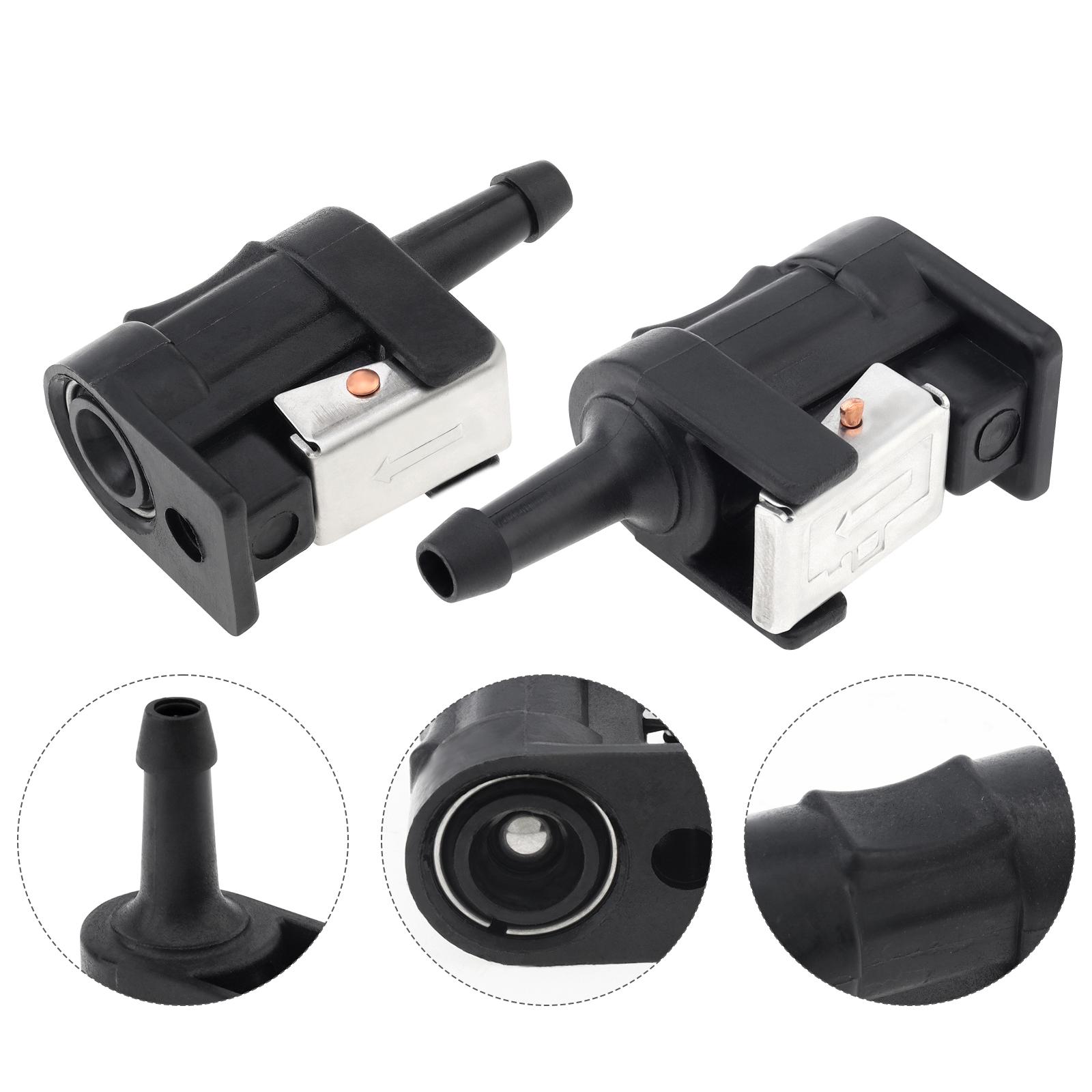 

6 мм 1/4 дюйма Штекерный быстроразъемный топливный соединитель Морской класс Износостойкий для Подвесного мотора