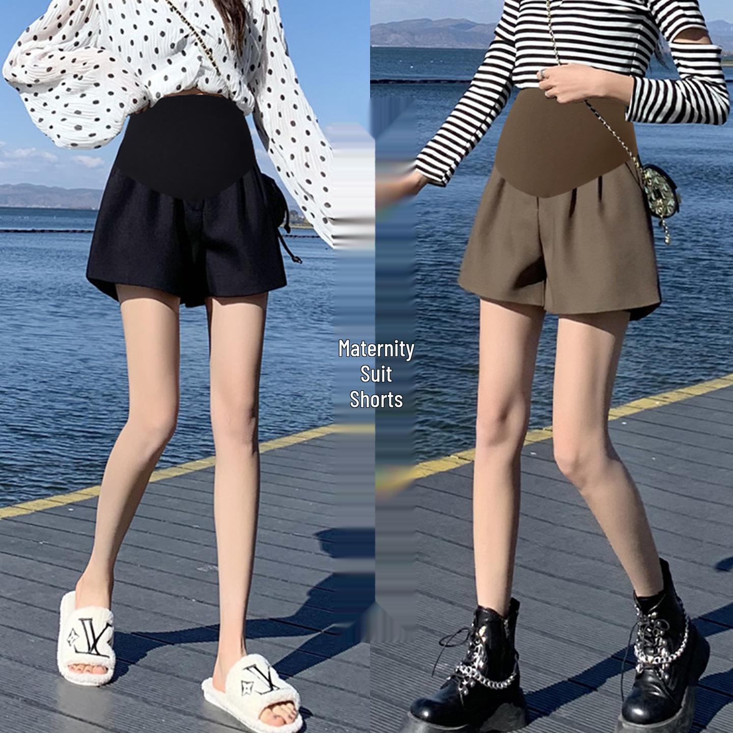 2026 Maternity Spring/Summer Western Style Shorts – Fashionable & Versatile Classic 3XL