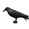 Plastic Halloween Crow Garden Decoration: Animal Ornament & Hunting Bait