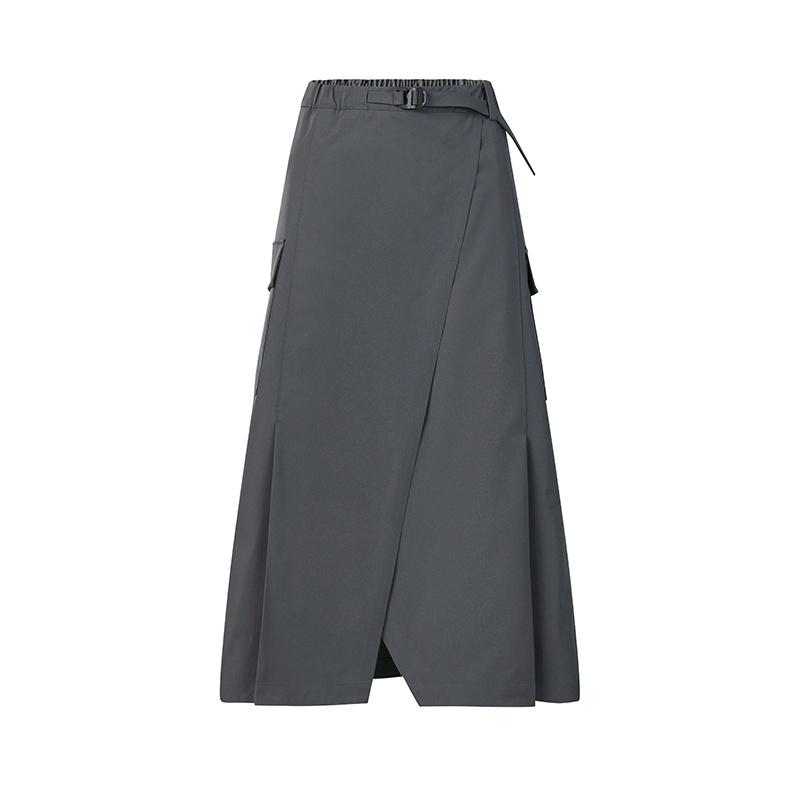 FILA Explore Fashion Classic Minimalist Personality Trendy Outdoor Versatile Comfortable Woven Cargo Casual Long Skirt Women skirts A11W618301FCC