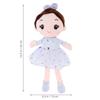 Poupée en peluche Poupée bébé Jouet en peluche Joli jouet en peluche Jouet fille rembourrée Poupée fille mignonne Jouet Poupée en peluche