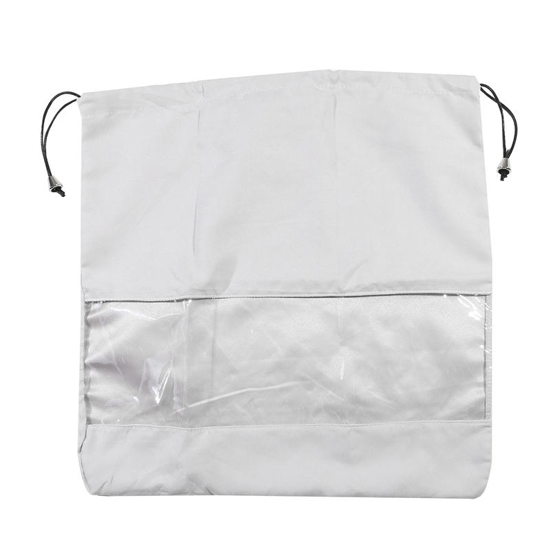 Underwear Storage Bag Transparent Breathable Moisture Resistant Fully closed dust bag Drawstring Home Organization