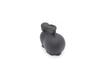 Iwachu 30206 Paperweight, Rabbit, Black, Small,