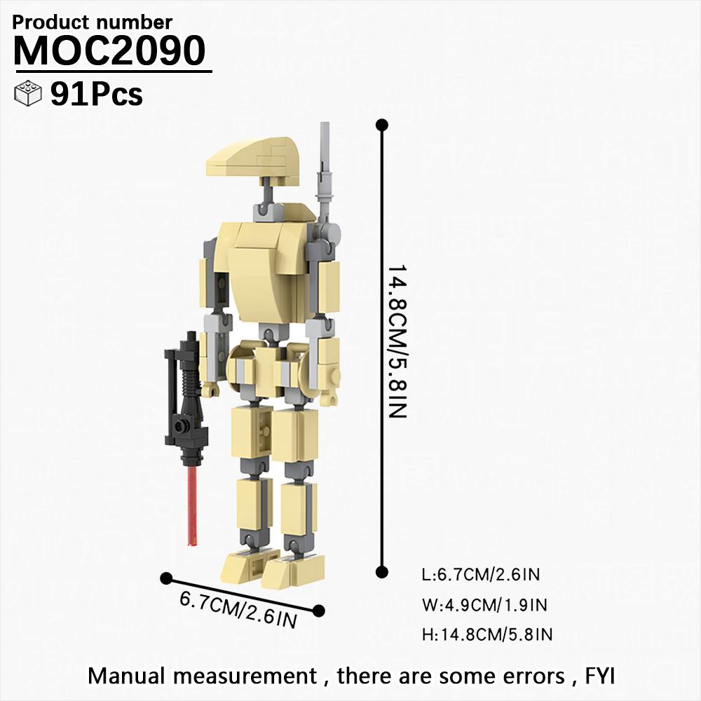 MOOXI Movie Series Set MOC Bricks Robot Compatible With Action Figures Model DIY Sets Adults Building Blocks Toys For Kids Gifts