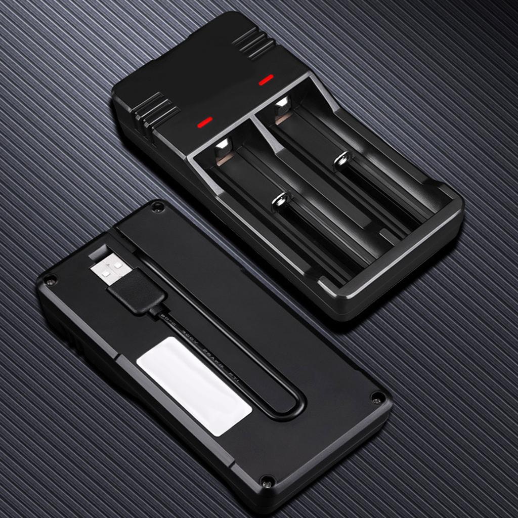 Intelligent 3.7V Li-Battery Charger Supports Multiple Size Like 18650,26650,14500,10440,16340,21700,18500 Batteries