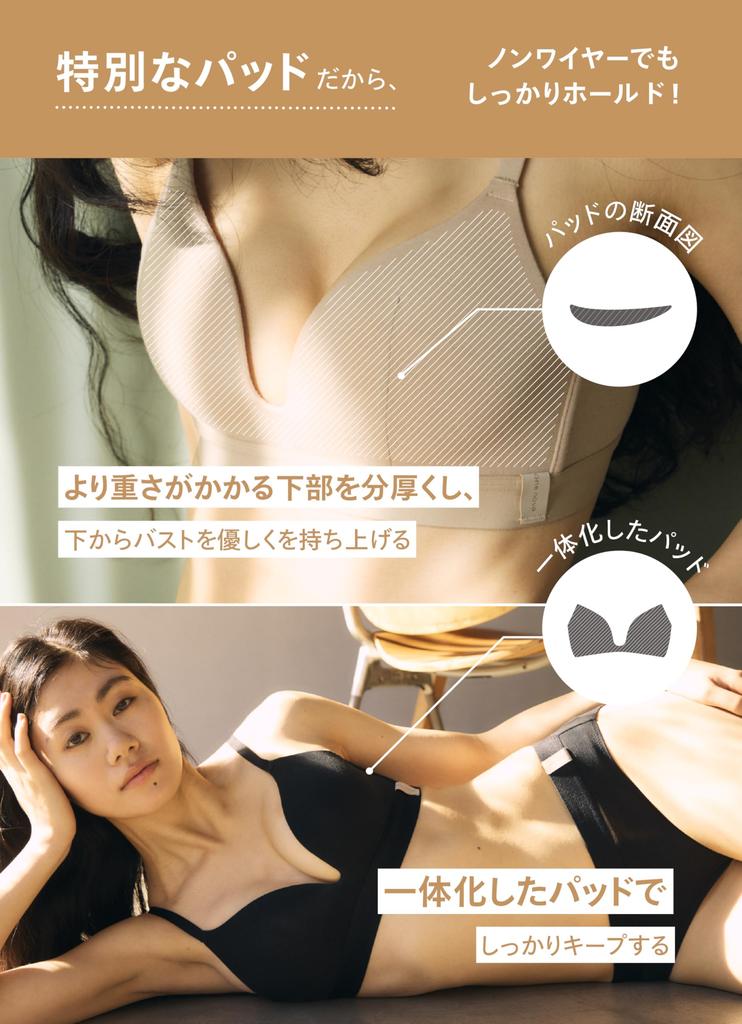 Like Not Wearing Super Comfortable Wireless Bra with 3D and Softer and Smoother than and Suitable for Sensitive Made with Natural Merino Wool and