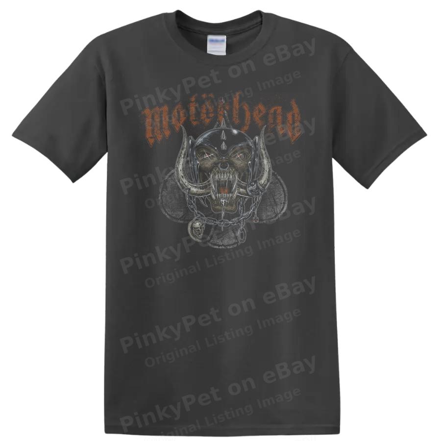 Motorhead Graphic T Shirt Vintage Rock Music Fan Tee 80s Style