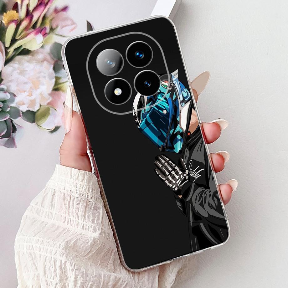 For Xiaomi Redmi Note 14 14Pro 14 Pro+ Plus Case Cute Animals Tiger Lion Dragon Cartoon Phone Cover Soft TPU Matte Silicone Capa