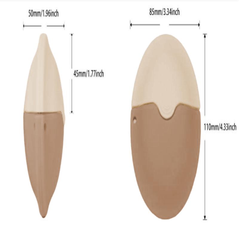Silicone Suncream Roller Applicator Refillable Oval Isolation Lotion Cream Bottles Stitching Color Cosmetics Tool Travel