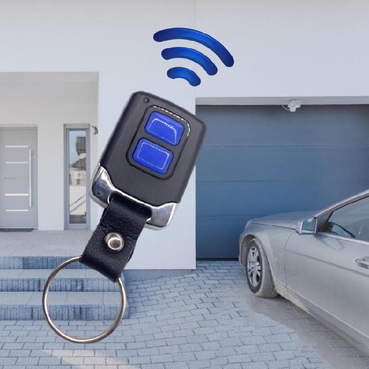 Universal Replacement Remote 2PCS Keychain Designs Strong Plastic Garage Remote Simple To Operate for Garage Door