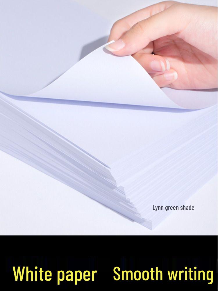 Green Shade A4 Printing Paper, 500 Sheets, 80gsm White Copy Paper for Photocopying and Drafts