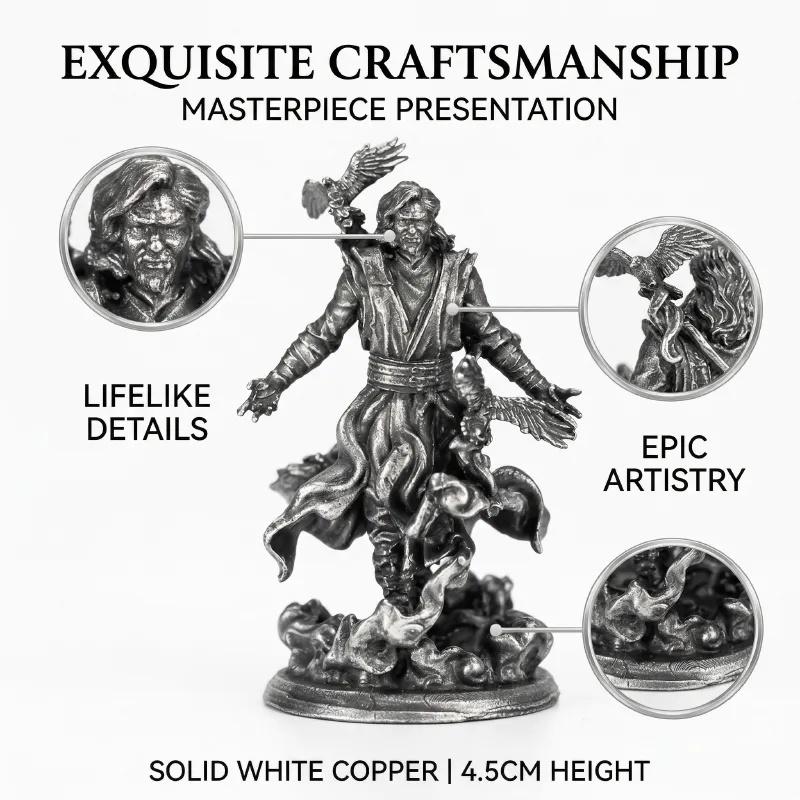 Metal Soldier Action Figure Miniature Board Game Model Desktop Ornament Collection Toy Gift