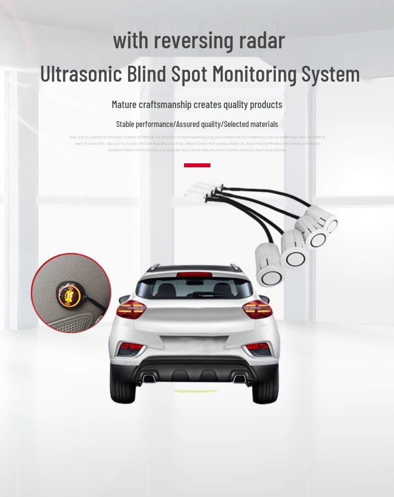 Toter-Winkel-Überwachung & Spurwechselassistent mit Ultraschallradar.