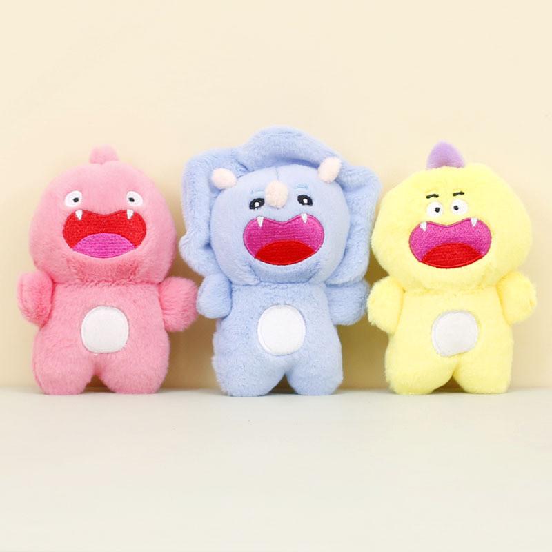 Adorable Monster Plush Keychain Soft Dragon Toy For Girls Bag Charm Cute 12cm