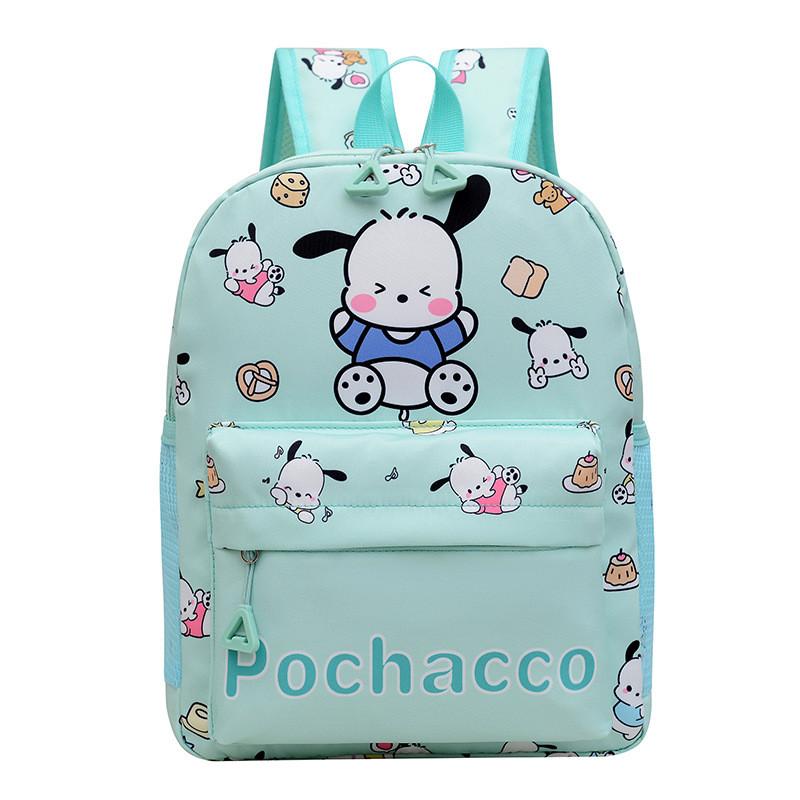 Mochila de Desenho Animado Kuromi Para Crianças Meninas Meninos Escola Viagem Leve Impermeável Nylon