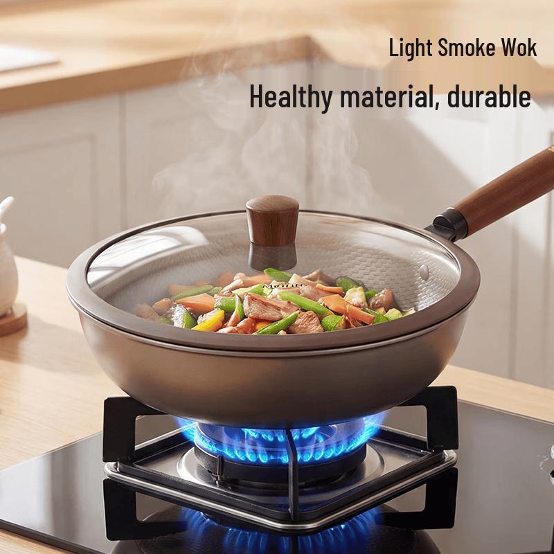 MeiLing Fine Iron Multi-Stove Healthy Wok