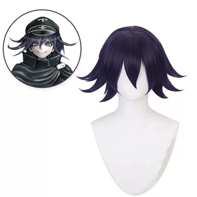 Uniforme Cosplay di Oma Kokichi di Danganronpa con Mantello, Costume Universale per Role Play Uomo & Donna