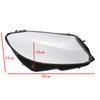 L / R Car Headlamp Cover Transparent Lampshade Headlight Lens Shell For Mercedes Benz W205 C180 C200 C260L C280 C300 2015-2018
