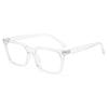 Men's business anti-blue glasses square frame simple flat glasses can be matched with degrees