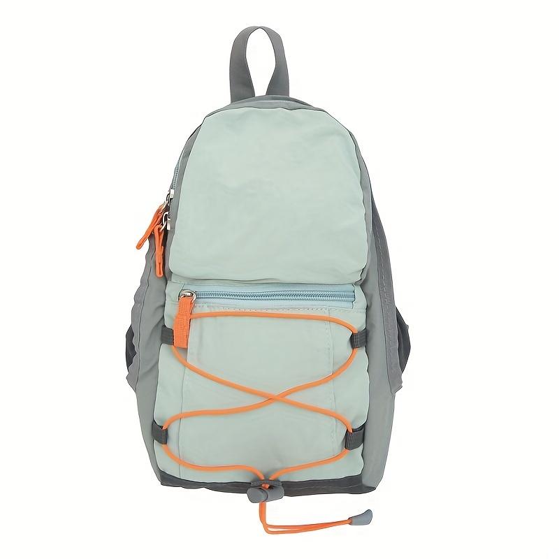 Japanese-Style Mini Casual Backpack, Fashionable Outdoor Sports Cycling Small Backpack, Lightweight Simple Picnic and Hiking Bag