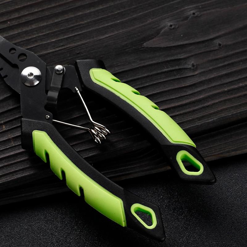 Selco Heavy Duty Fishing Pliers Stainless Steel Hook Remover Multi Tool Split Ring Cutter Tool