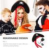 [ZHER-LU] Pirate Hat Halloween Tricorner Hat (1 Piece)