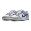Nike Dunk Low GS Wolf Grey Royal Dziecięce Sneakersy Game-Royal Biały FN3878-001