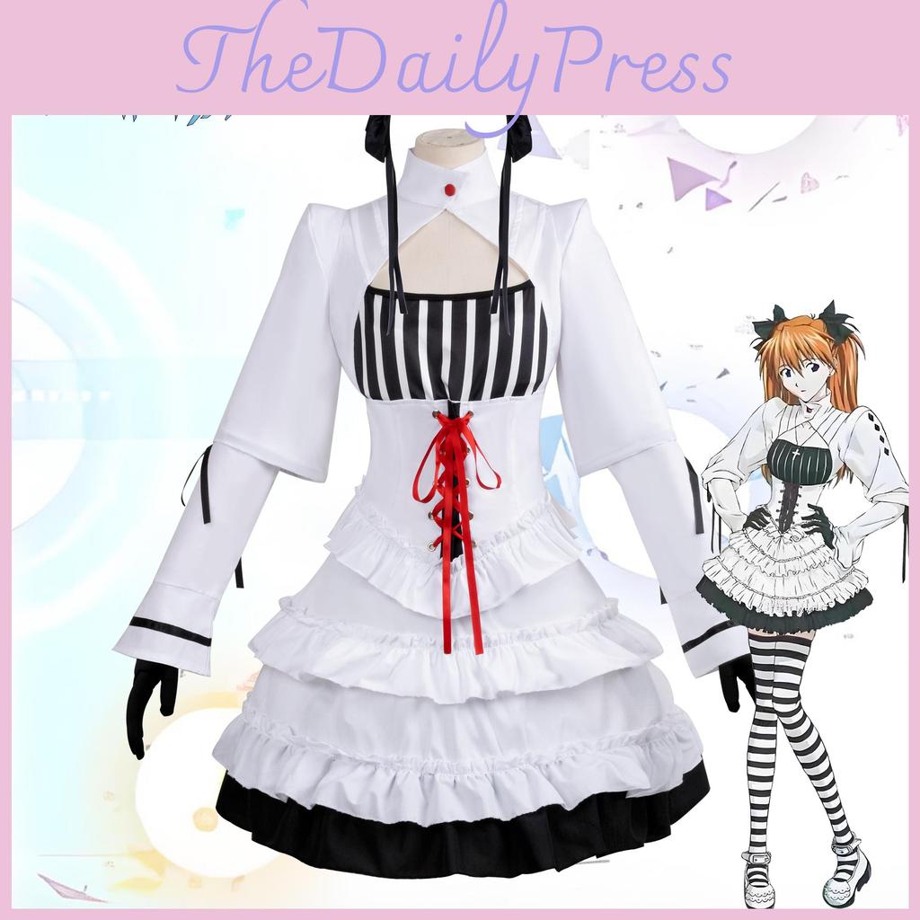 Genesis Neon Evangelion Asuka Langley Soryu Cosplay Anime Character Costumes