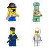 Spongebob Squarepants Building Blocks Toy With Abs Plastic Small Particles For Creative Play