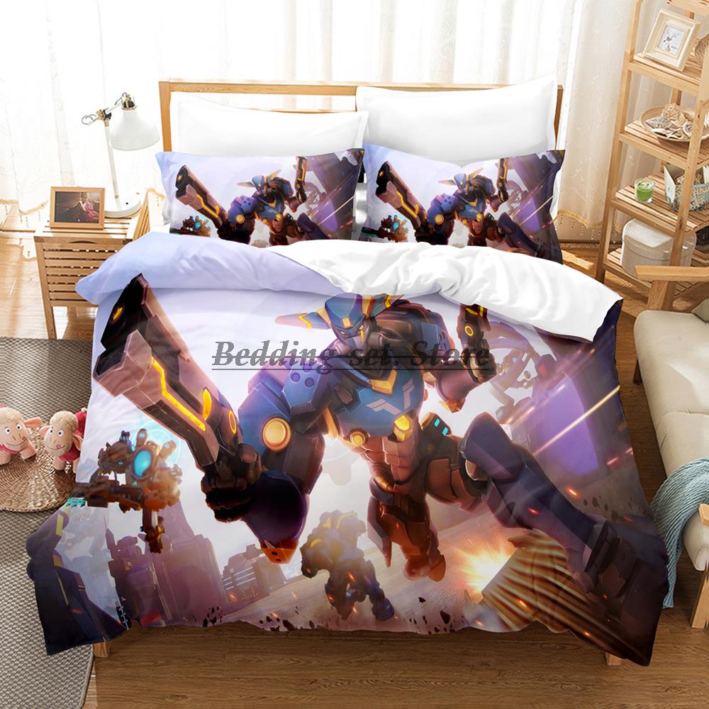 Alien Marauder Bedding Set Single Twin Full Queen King Size Bed Set Aldult Kid Bedroom Duvetcover Sets Anime Bed Sheet Set