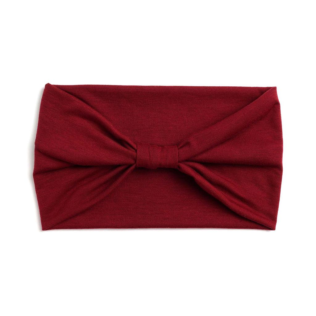Stretchy Solid Color Sports Headband - Sweat-Absorbing Yoga & Running Hairband