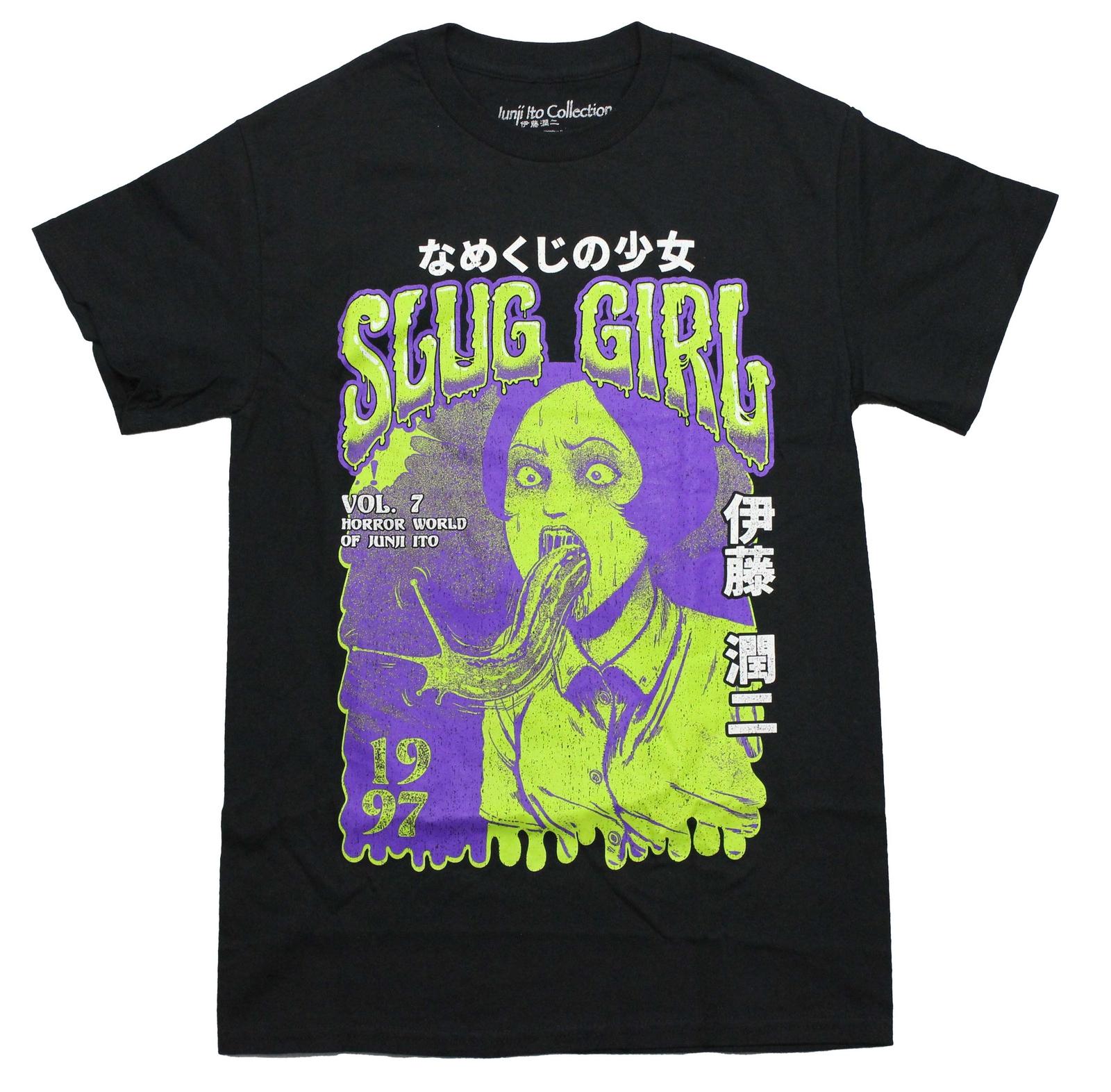 Junji Ito New Adult T-shirt Slug Girl Vol. 7 Horror World of Junji Ito XXL