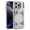 Luxury Cut-Out Plating Hollow Tiger Tooth Skull Case For iPhone 17 Air 16 15 14 Plus 13 12 Pro Max 11 Cooling Shockproof Cover