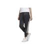 Neo Tapered Cuff Striped Mid-Rise Knit Sports Pants Women Pants Black GP5411
