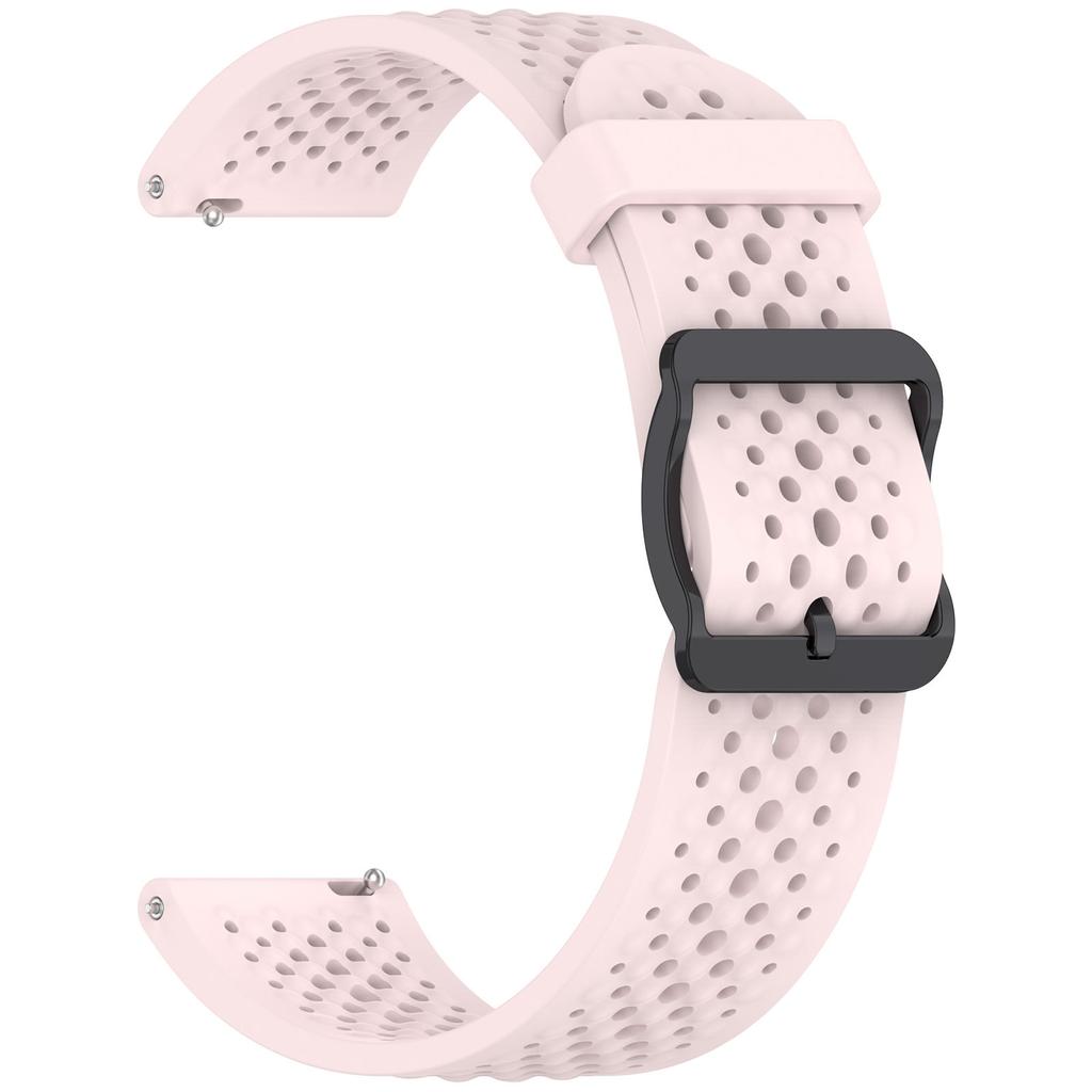 20mm 22mm Silicone Strap For Amazfit Active 2/GTS 4/3/2 Sports Breathable Bracelet Wristband Amazfit Bip 6/5 GTR 4/3 Accessories