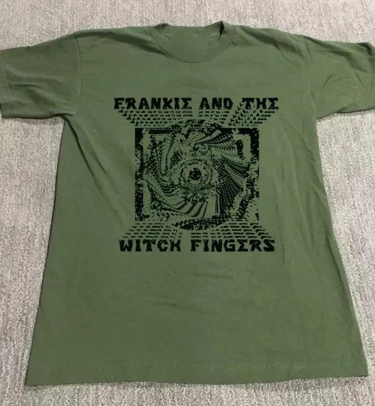 Frankie and the Witch Fingers - Mind s Eye T Shirt Green All Size S