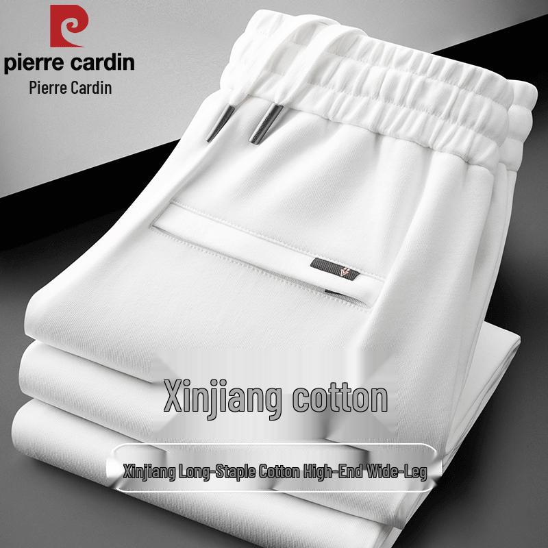Pierre Cardin Men s Cotton Blend Loose Straight Casual Pants 4XL