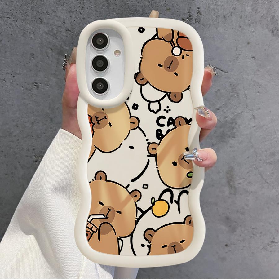 Cute Capybara Phone Case for Xiaomi Redmi 8 9C 9T 10C 10A 12C 4G 13C A1 A2 Plus Poco X3 NFC Pro X5Pro TPU case