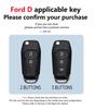 Zinc Alloy Car Remote Key Case Cover For Ford Figo 2017 Mondeo 5 Ecosport Fiesta Mk8 Everest Ranger Fusion Kuga Escort F150