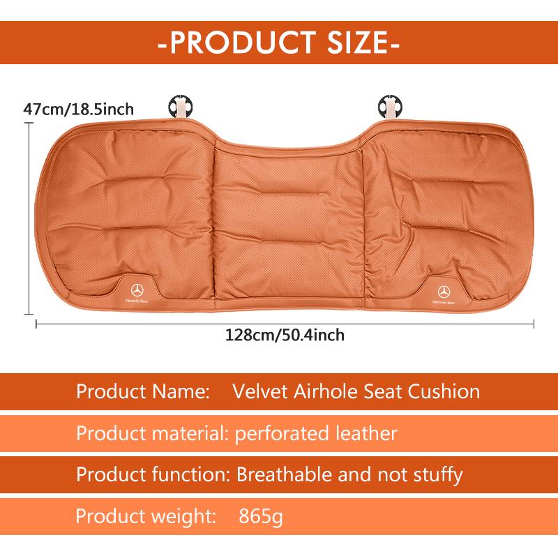 KMLC3 Car Seat Velvet Soft Comfort Cushion Non-Slip Protector Pad For Mercedes Benz C180 C300 W124 W176 W177 C200 C260 GLC CLE CLA AMG