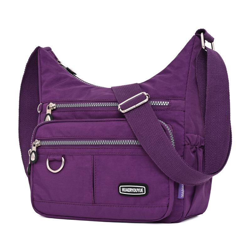 2024 Women's Waterproof Nylon Crossbody Bag: Lightweight, Large Capacity, Casual Korean Style